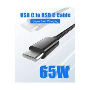 Paquete de 2 cables USB C a USB C JYJZPB de carga rápida_2