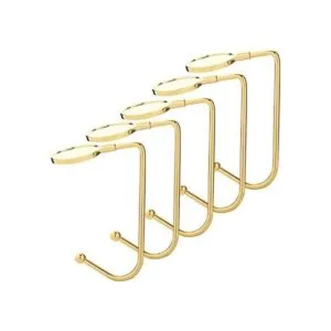 5 soportes Sunshane para calcetines y mantel de Navidad_1