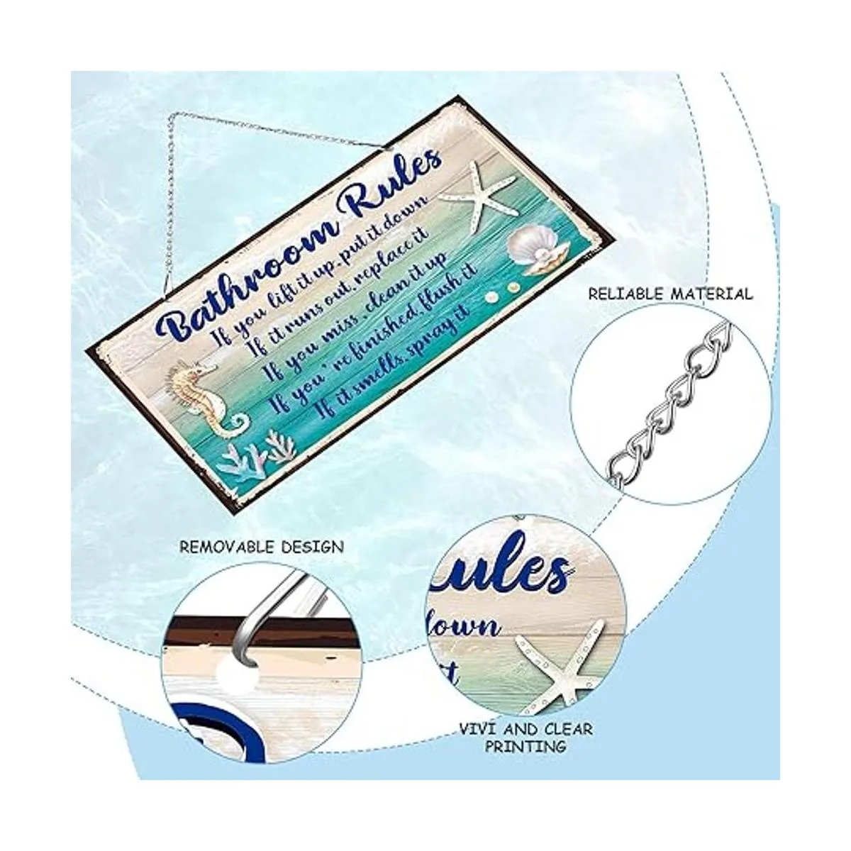 Divertida decoración de baño para pared divertidos_3