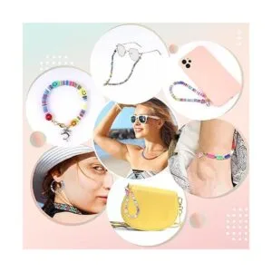 FZIIVQU Juego de 6100 cuentas de arcilla para hacer_4