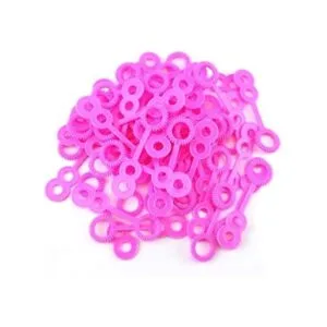 honbay 50pcs Rosa burbujas varitas_1