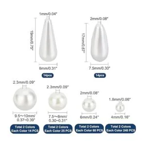 PH PandaHall 706 cuentas de perlas de 2 estilos de perlas_5