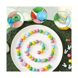 160 cuentas de madera de Pascua para manualidades cuentas_2