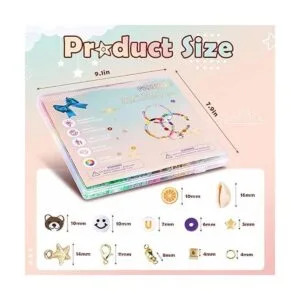 FZIIVQU Juego de 6100 cuentas de arcilla para hacer_3