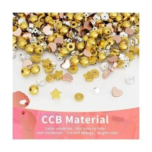 ARTDOT Cuentas de oro para hacer pulseras kit de cuentas_2