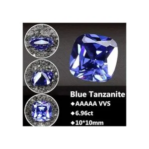 SaiDian 1 pieza de piedras de tanzanita azules para_5