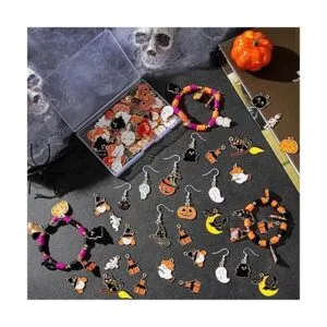 50 dijes de Halloween aleación de Halloween esmalte_6