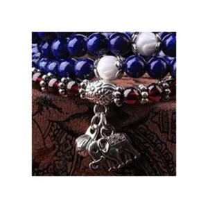 honbay 30pcs envejecido de elefante de plata Lucky Charms_5