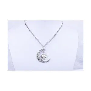 Kinteshun Colgante de filigrana con símbolo de luna y_6