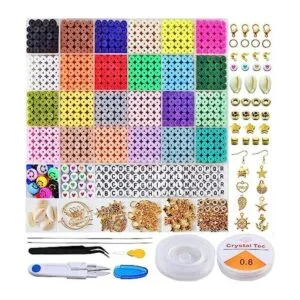 Segden 6000 cuentas de arcilla para hacer pulseras 24_1