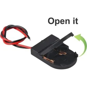 Alinan 10 soportes de batería con botón CR2032 1 soporte_3