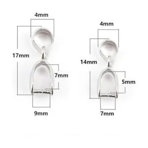 Lind Kitchen 2 piezas de plata de ley 925 colgante_5