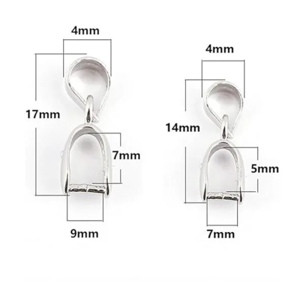 Lind Kitchen 2 piezas de plata de ley 925 colgante_5
