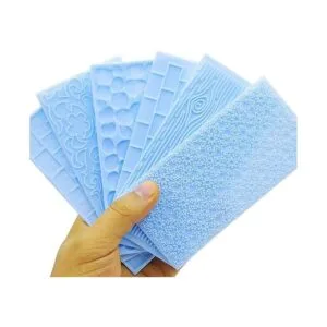 Juego de 6 moldes de fondant para decoración de pasteles_5