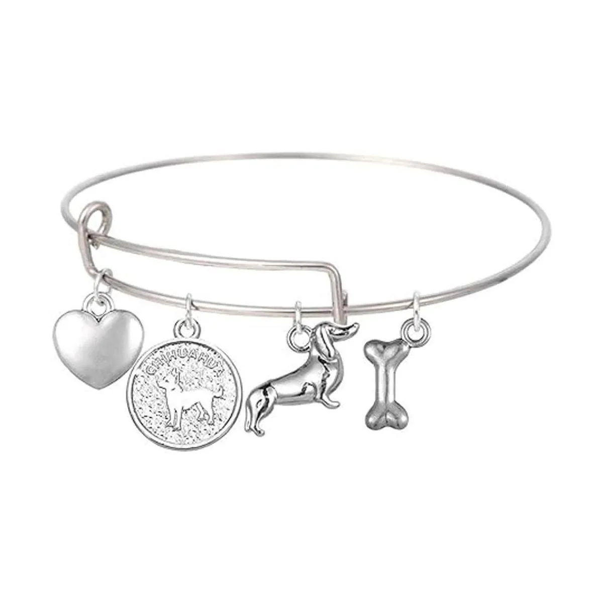 Dije para mascotas de 3.53 oz colgante surtido de huellas_6