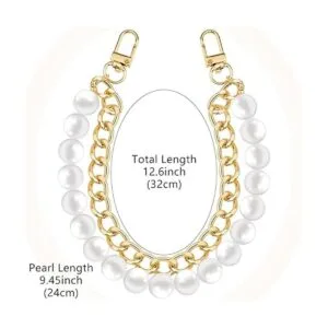 2 piezas de cadena de perlas de 9.45 pulgadas con asa_2