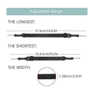 The STAR SCOPE Correa de hombro ajustable cómoda correa_2