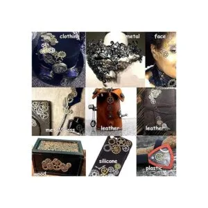 YY colgantes y dijes de engranajes steampunk de reloj_4