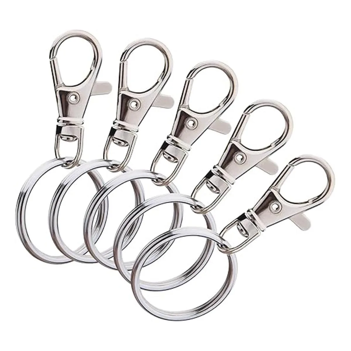 Hapeper Ganchos giratorios de metal con llaveros_2