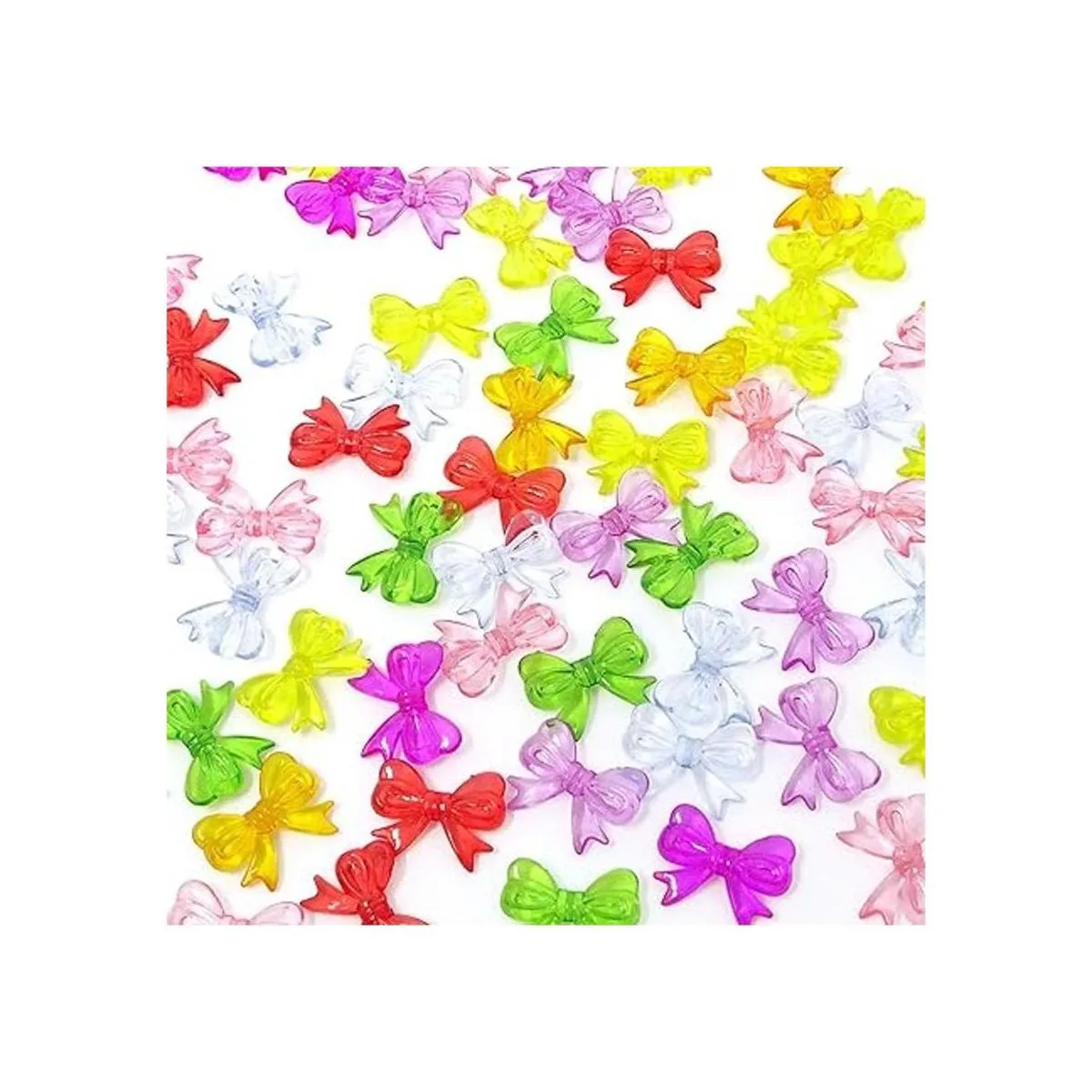 Honbay Cuentas acrílicas para bisutería o manualidades_2