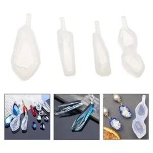 Woohome 8 moldes de silicona transparentes para joyas y 5_3