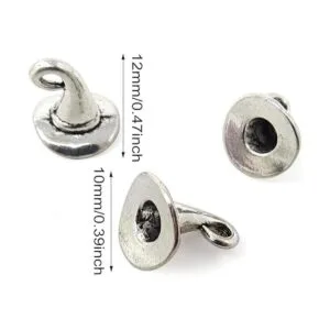 Honbay Juego de 30 colgantes de aleación para gorro de_2