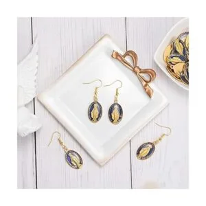 30 dijes de Virgen María colgantes de aleación chapada en_4