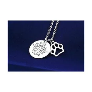 Dije para mascotas de 3.53 oz colgante surtido de huellas_7