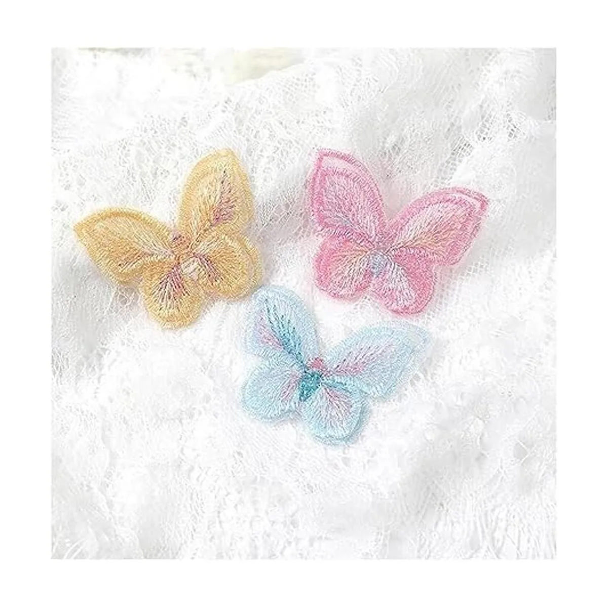 SuiGlory 9 parches coloridos de encaje de mariposa_7