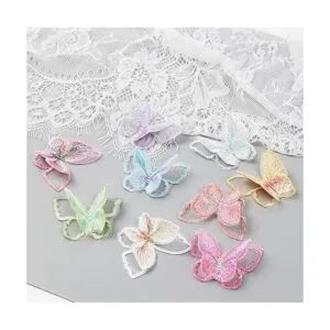 SuiGlory 9 parches coloridos de encaje de mariposa_6