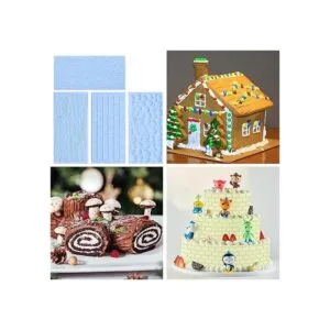 Juego de 6 moldes de fondant para decoración de pasteles_4