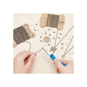 PH PandaHall Cadena de eslabones de hierro trenzado_7