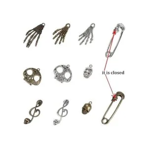 YY colgantes y dijes de engranajes steampunk de reloj_2