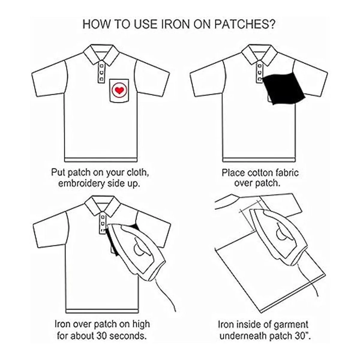 Huluth Parche de leopardo con lentejuelas parche bordado_7