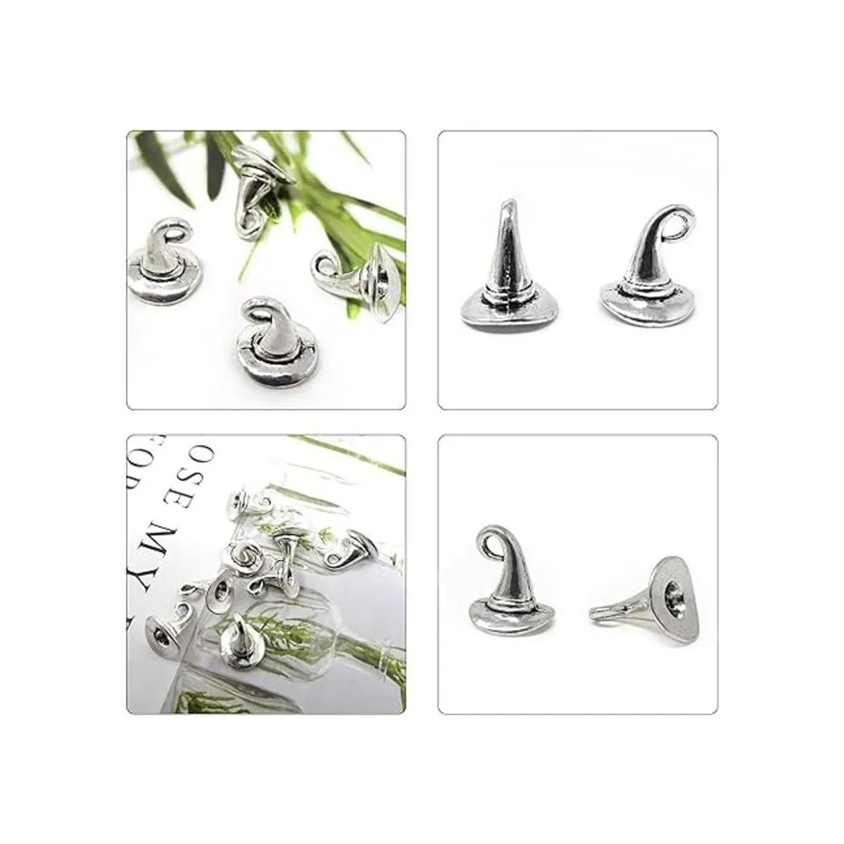 Honbay Juego de 30 colgantes de aleación para gorro de_3