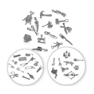 JIALEEY 65 piezas de dijes para herramientas para el_3