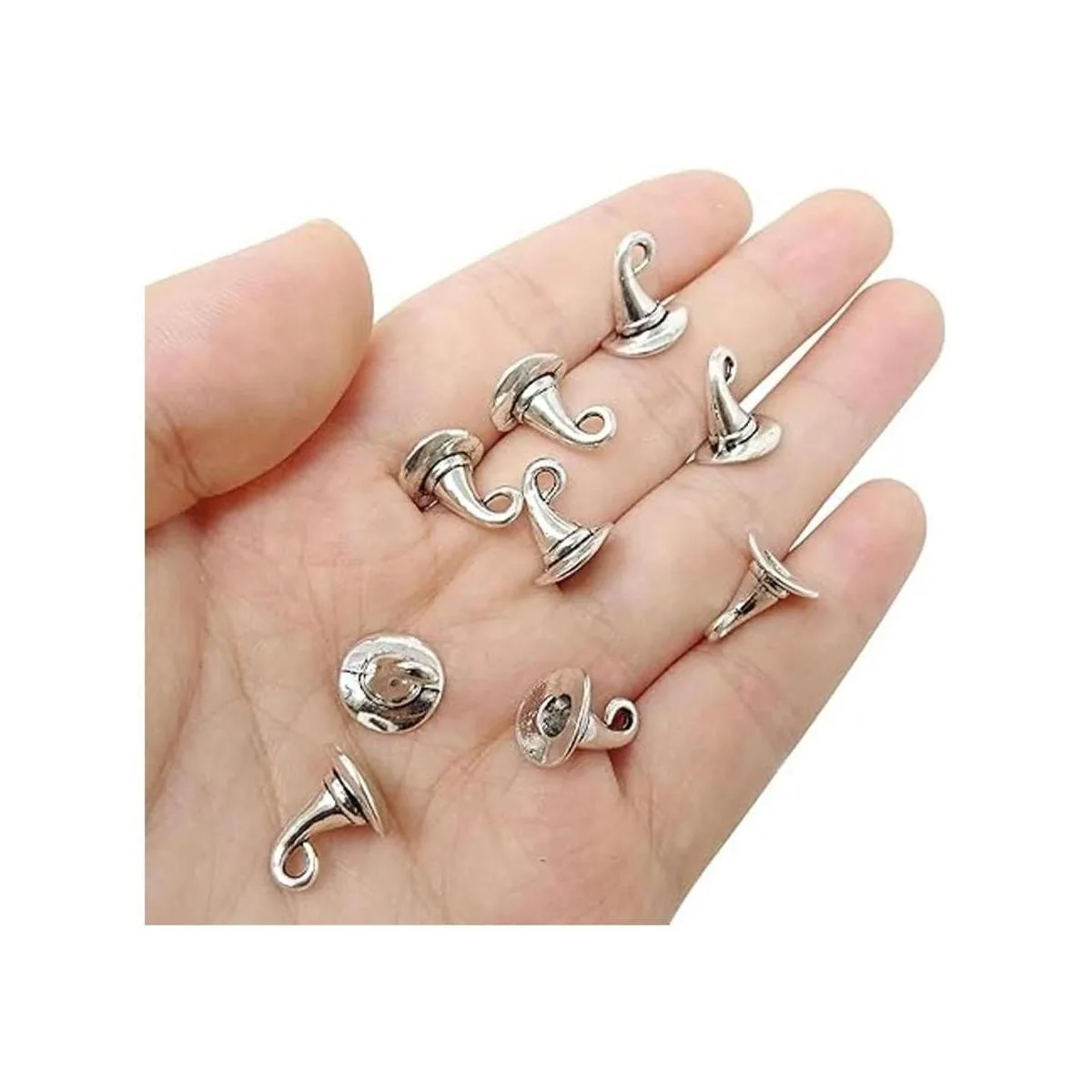 Honbay Juego de 30 colgantes de aleación para gorro de_6