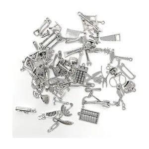 JIALEEY 65 piezas de dijes para herramientas para el_2