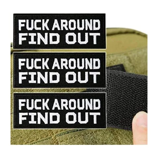 OCQOTAT Parches para Fuck Around and Find Out Paquete_1