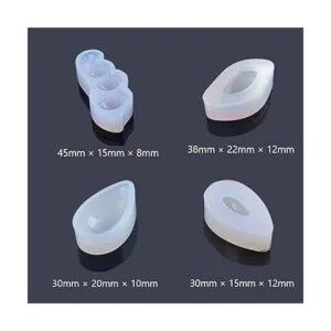 Woohome 8 moldes de silicona transparentes para joyas y 5_5