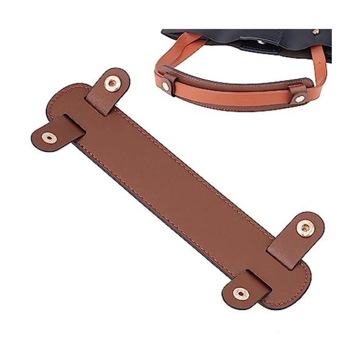 WADORN Almohadilla de cuero genuino para correa de hombro_1