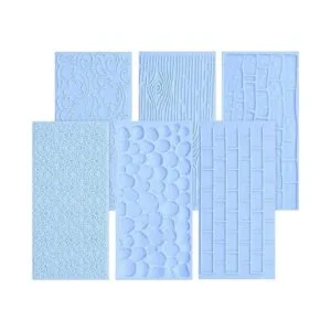 Juego de 6 moldes de fondant para decoración de pasteles_1