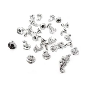 Honbay Juego de 30 colgantes de aleación para gorro de_4