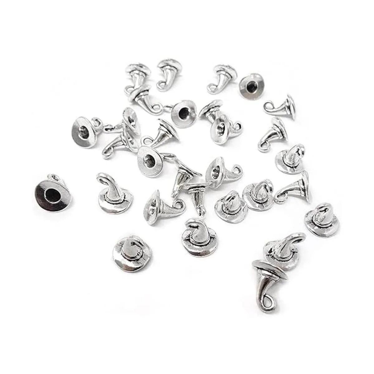 Honbay Juego de 30 colgantes de aleación para gorro de_4