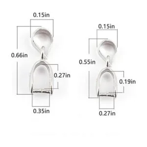 Lind Kitchen 2 piezas de plata de ley 925 colgante_6