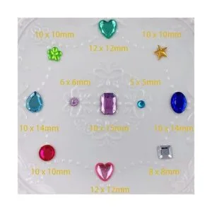 586 calcomanías de joyas con diamantes de imitación para_2