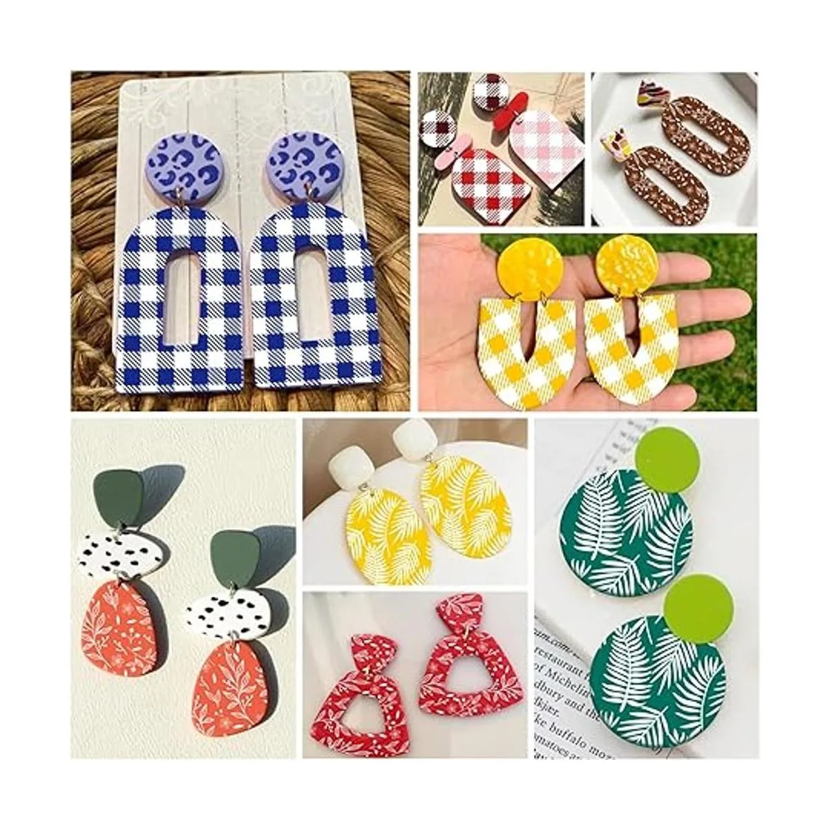 Juome Plantillas de serigrafía de seda para arcilla_2