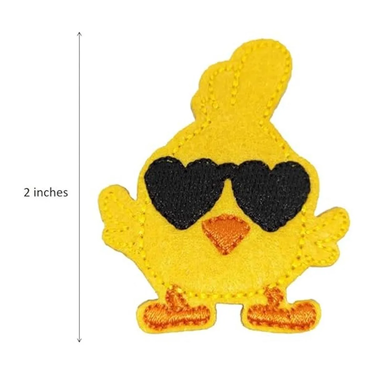 ReelFun Divertido parche bordado de Pascua de Chick Chiken_2