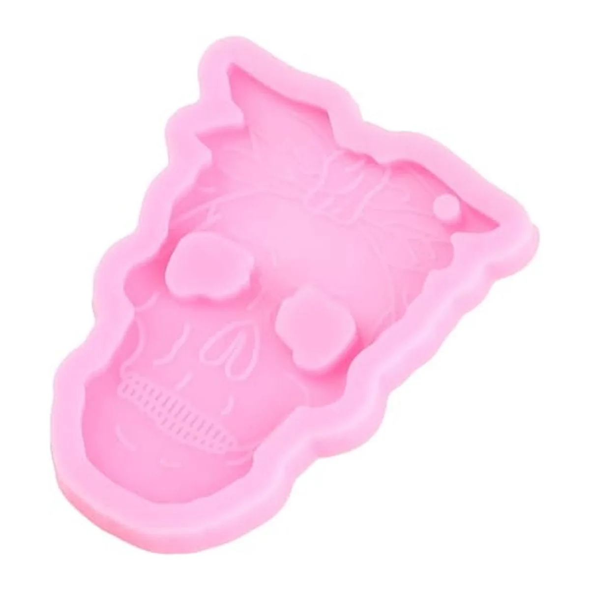 MIYAHOUSE Llavero de Halloween de silicona molde de_6