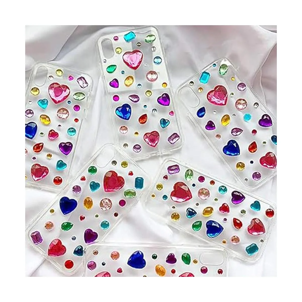 586 calcomanías de joyas con diamantes de imitación para_7